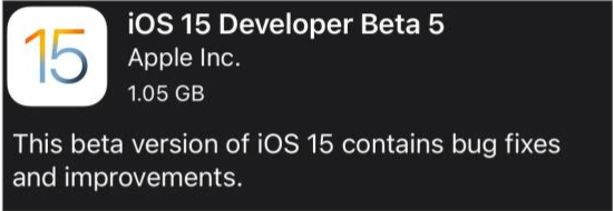 新北苹果手机维修分享如何升级到iOS15.0 beta5 