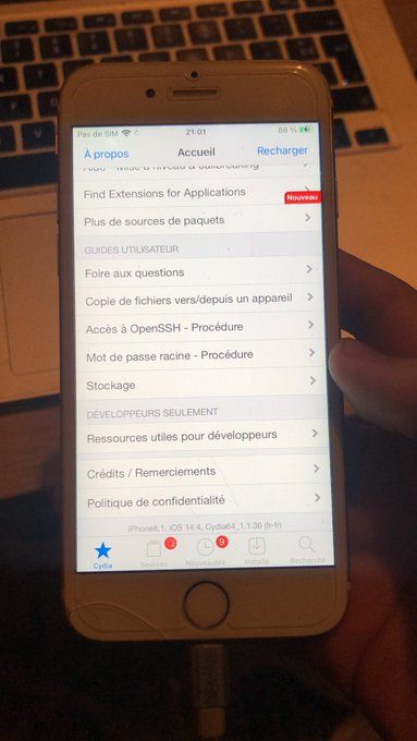 新北苹果手机维修分享iOS 14.4已被成功破解 